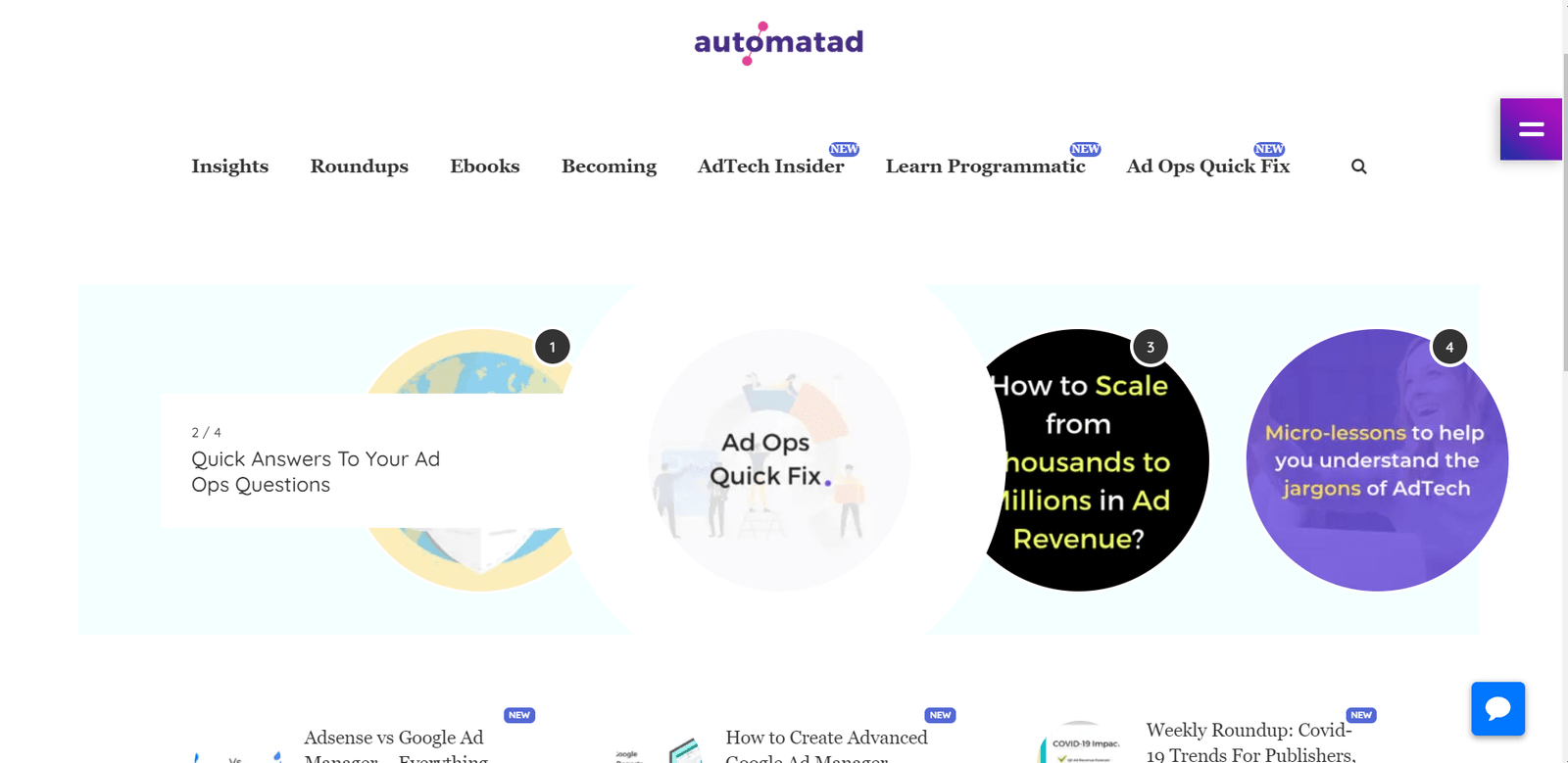 Automatad advertising blog