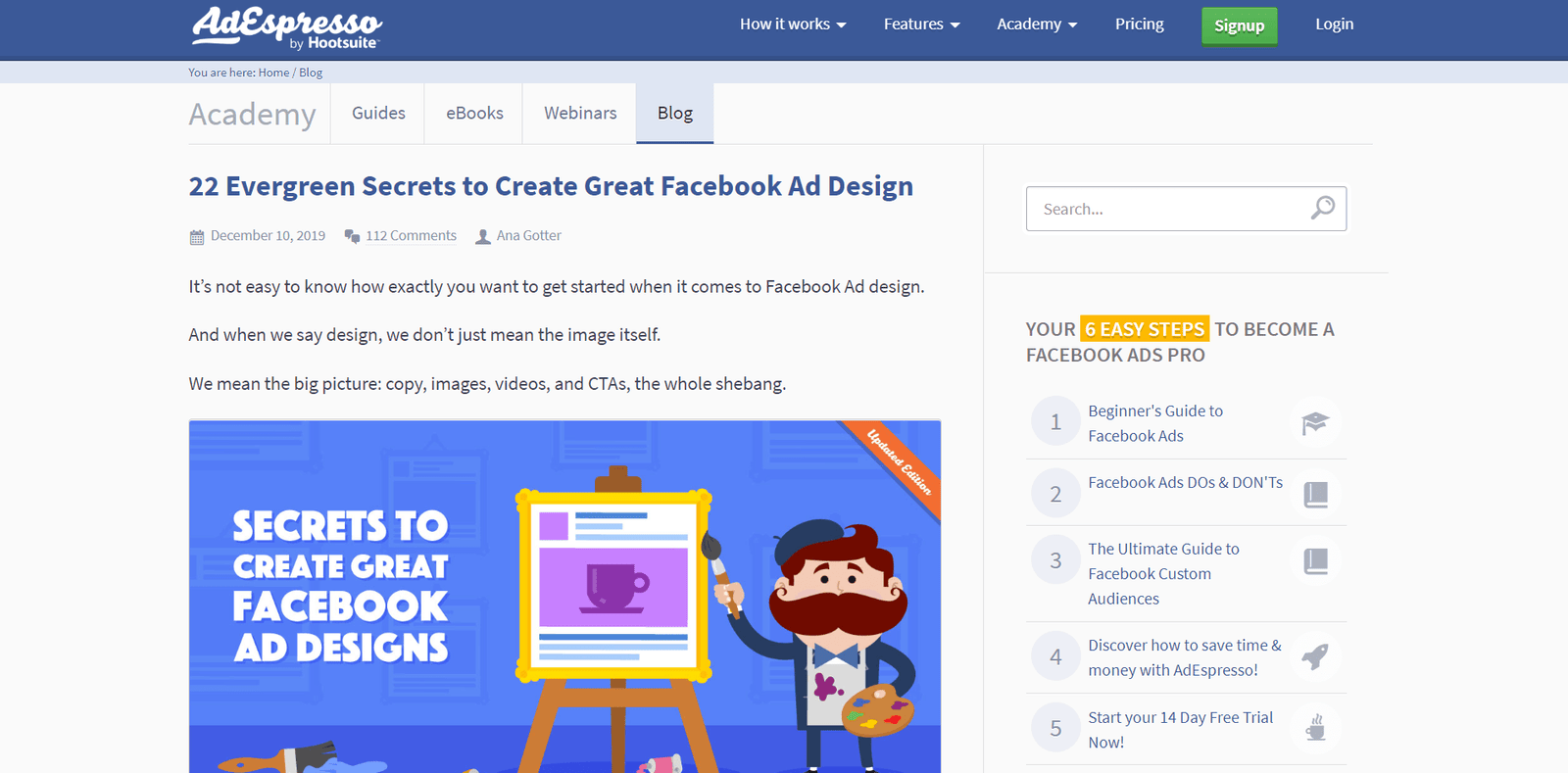 AdEspresso digital advertising blog