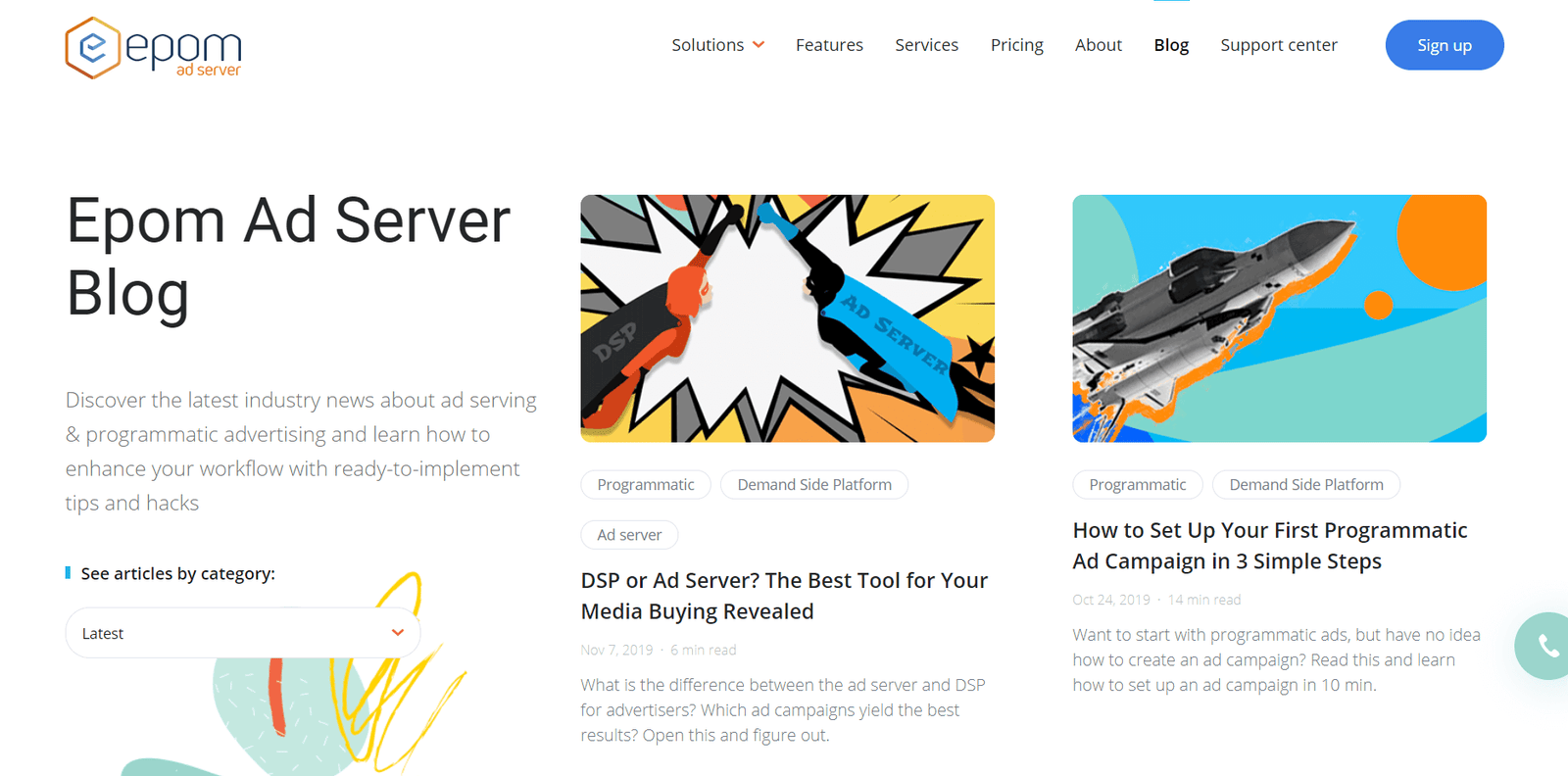 Epom Ad Server digital advertising blog