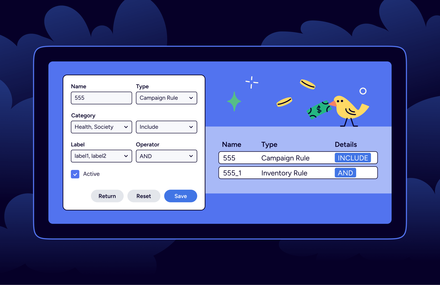 Epom Prioritization Settings