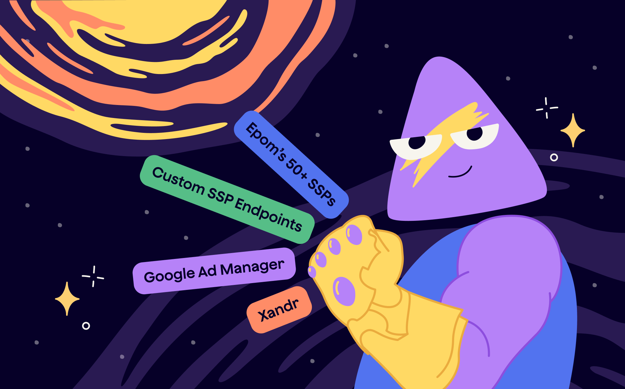 Thanos Holding SSP Connections