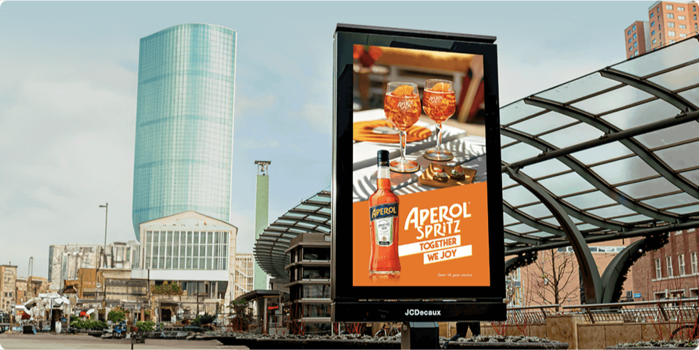 aperol programmatic ad example