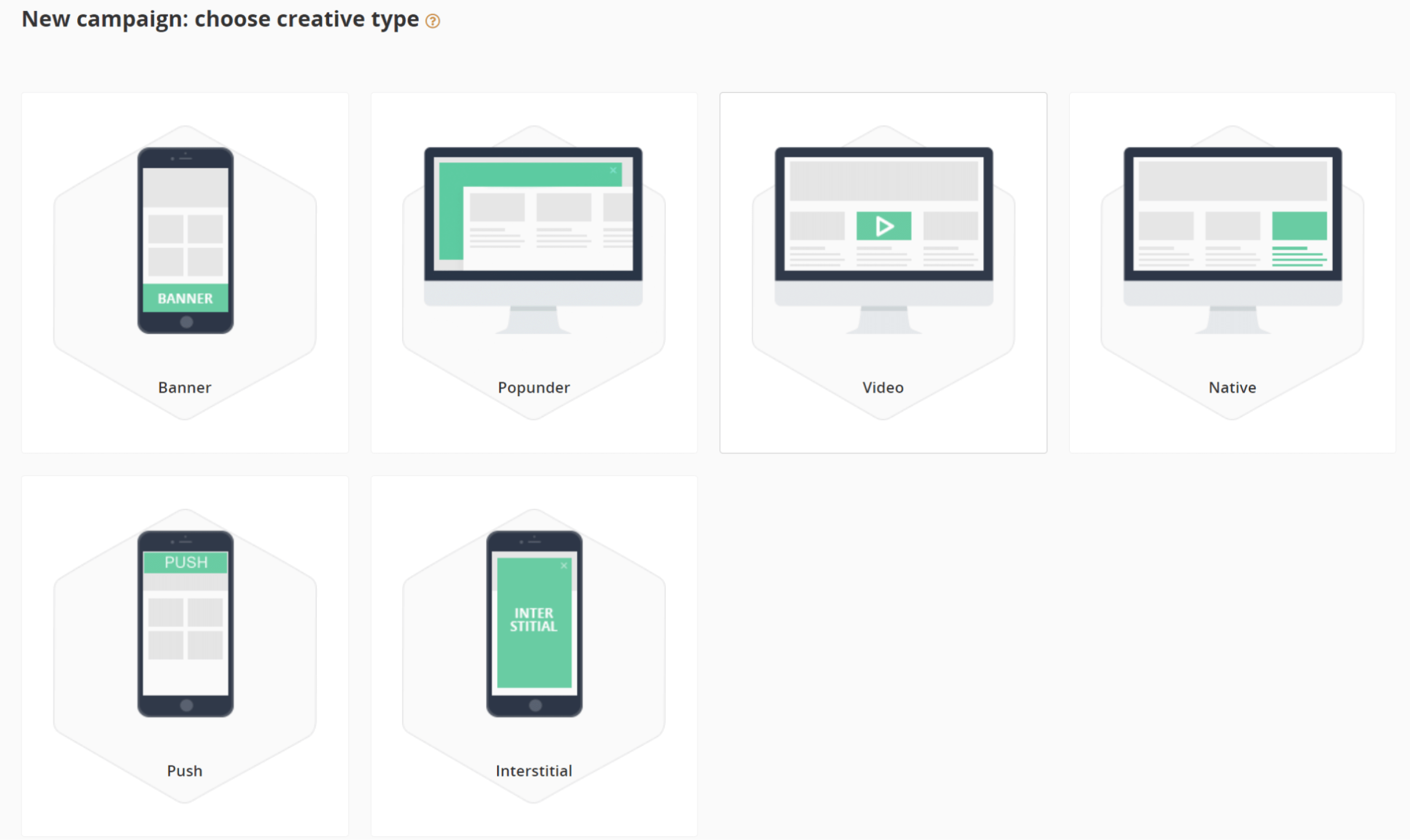 Choose the Creative Type