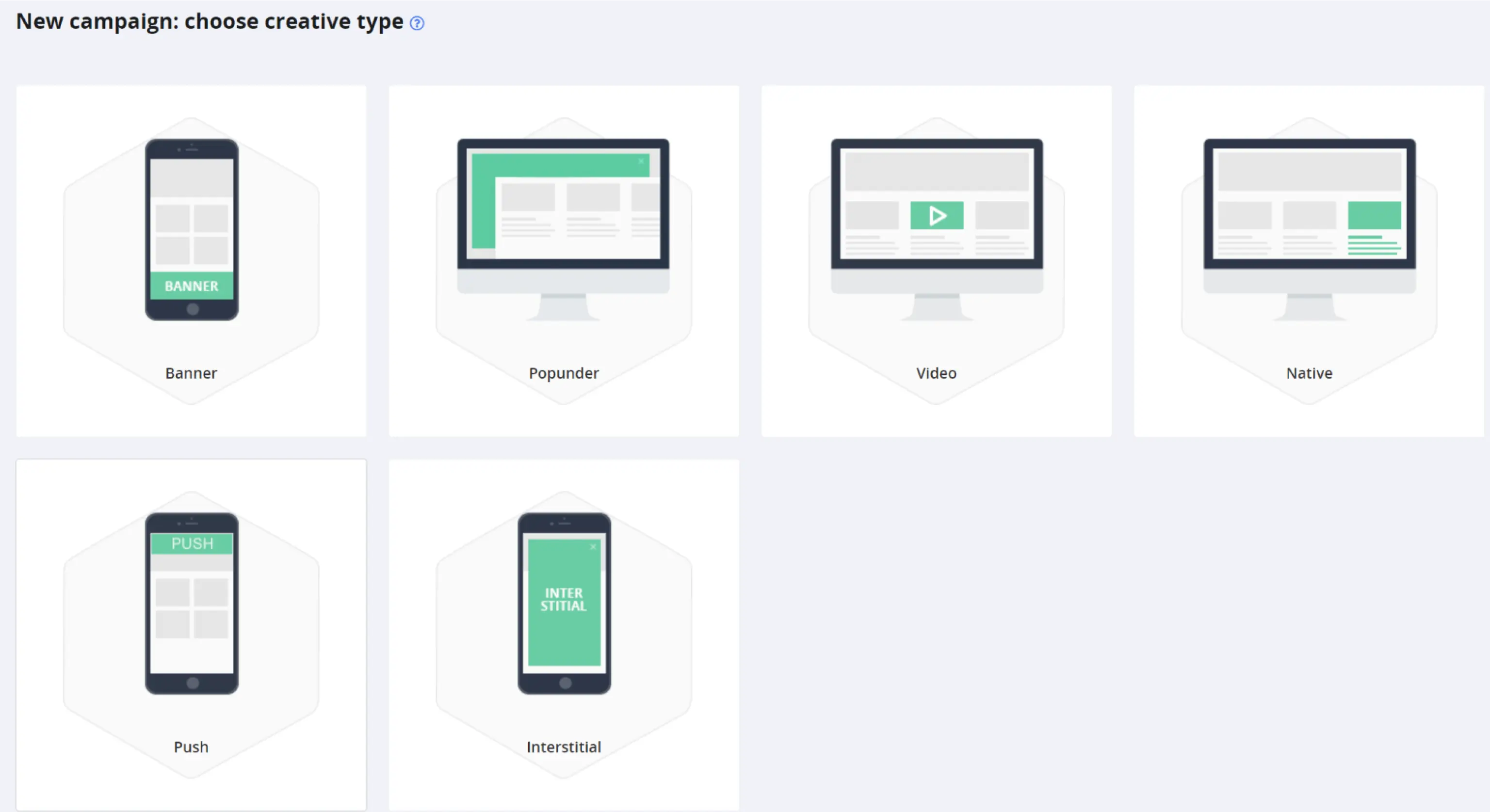 Click Push Creative Type