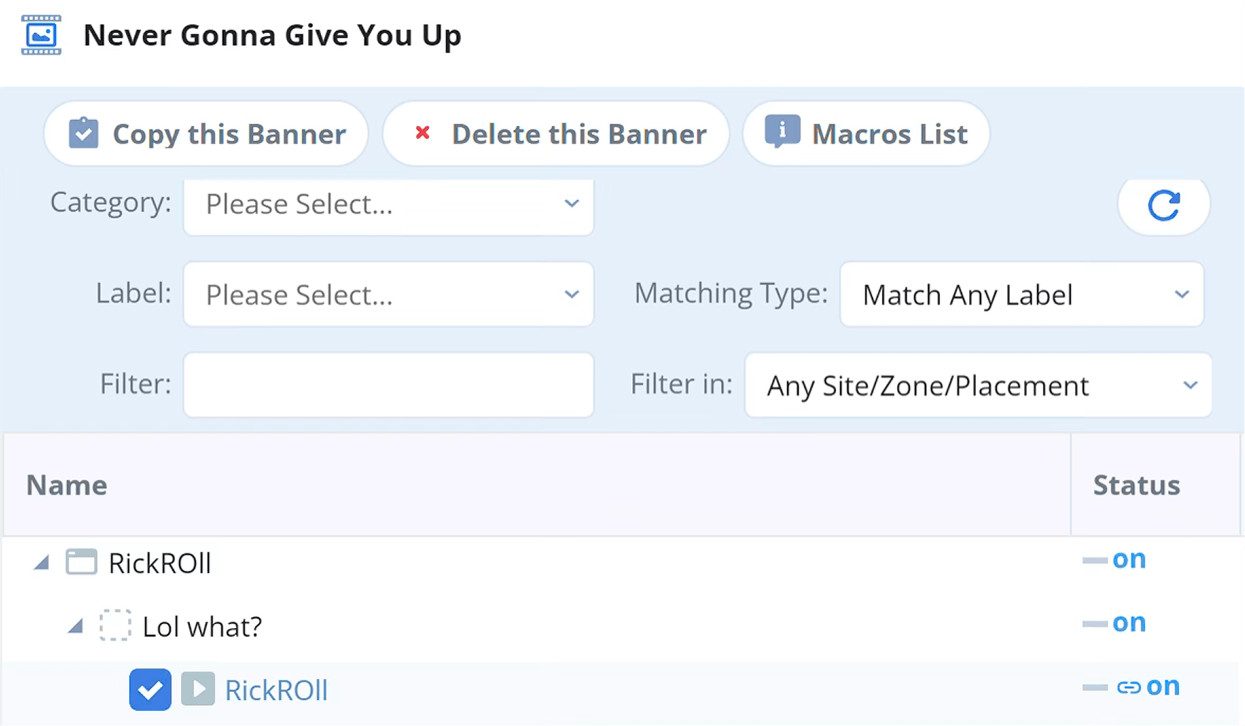 video placement editing