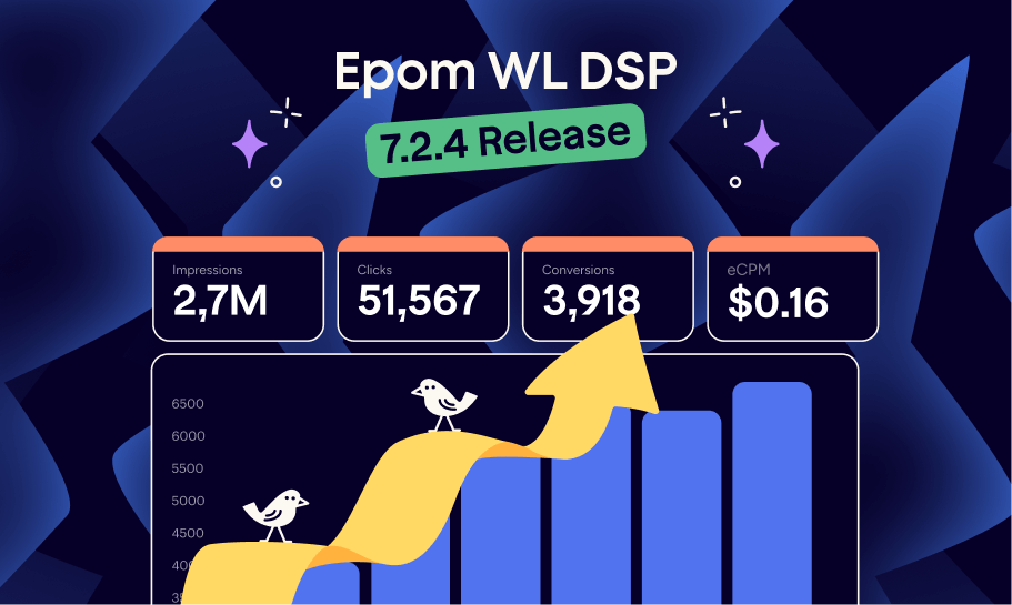 Epom Ad Platform 7.2.4: Meet Post-Bid Viewability Optimizaton & Team Access Levels