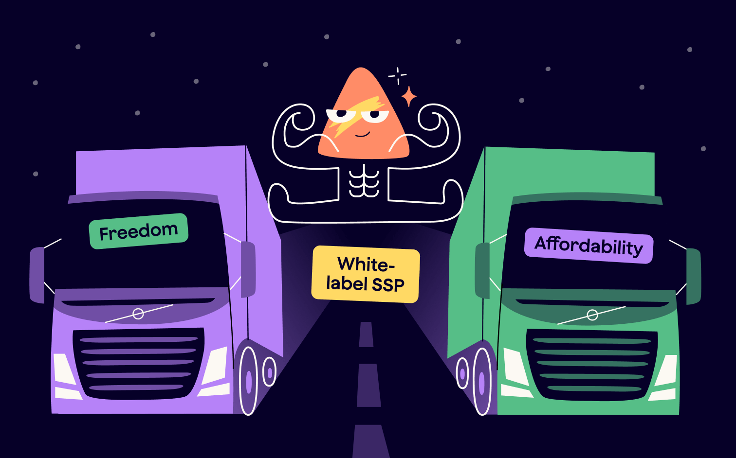 White-Label SSP: Somewhere in the Middle